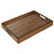 Woodchuck USA Mahogany Wood Serving Tray