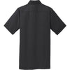 Red Kap Men's Black Short Sleeve Solid Ripstop Shirt