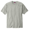 Champion Men's Oxford Grey Heritage 7-oz Jersey Tee