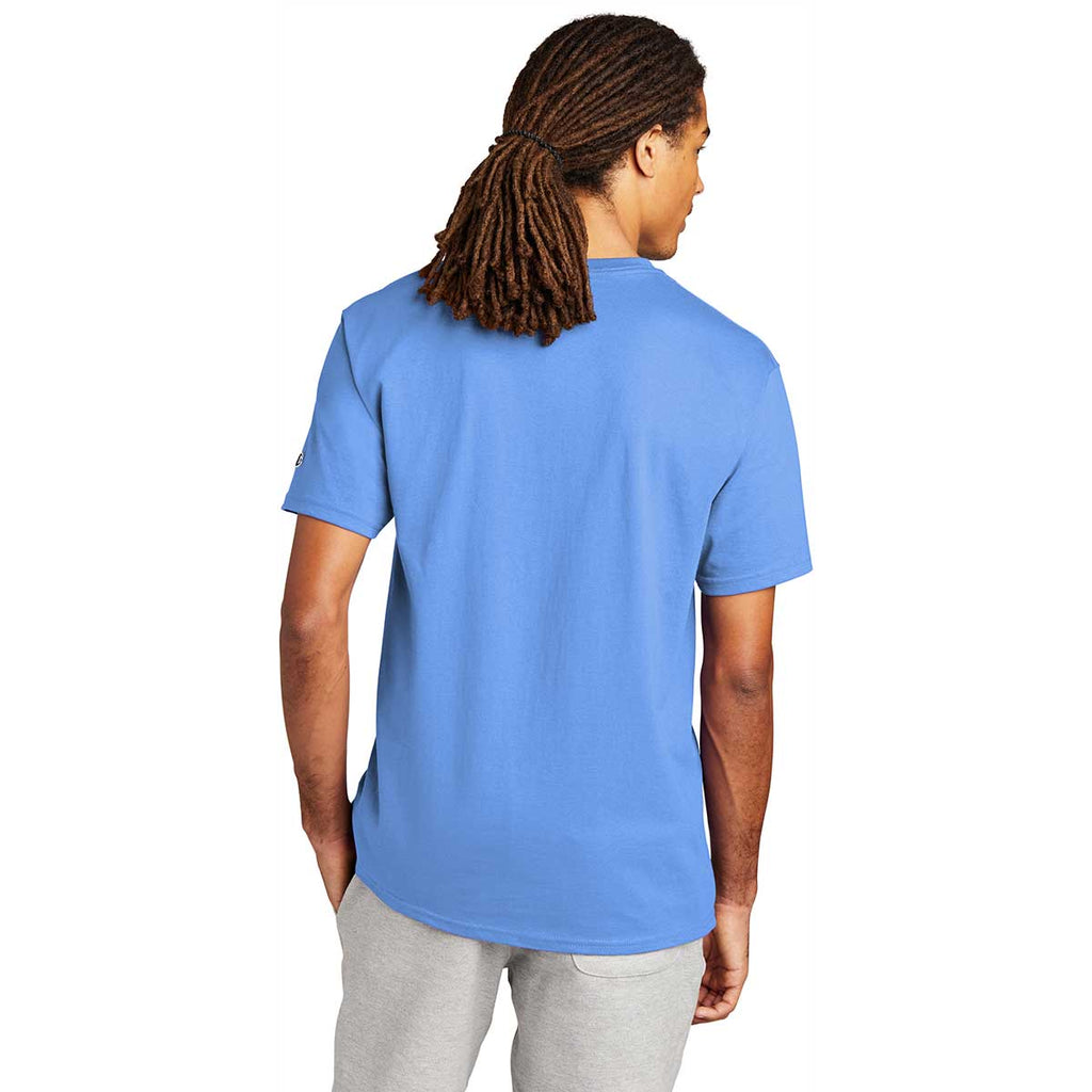 Champion Men's Light Blue Heritage 6-oz Jersey Tee