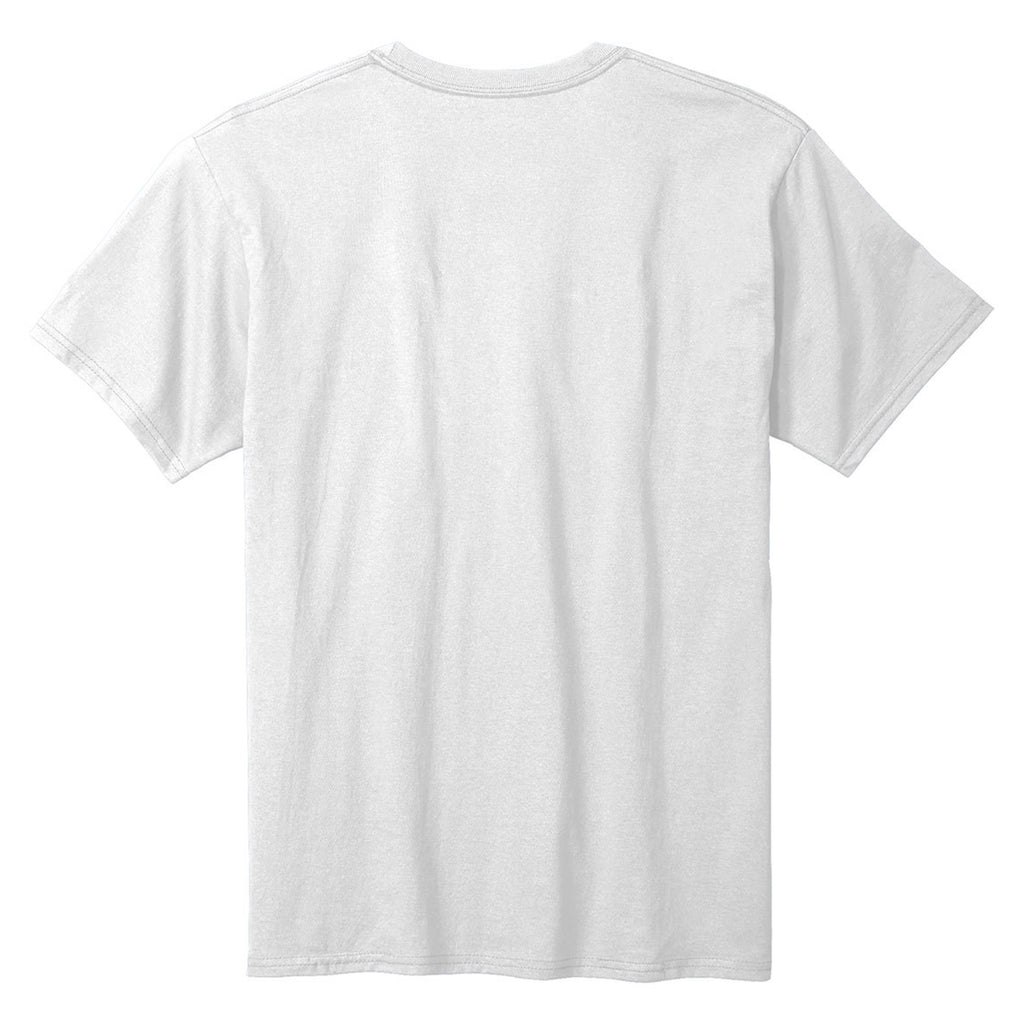 Champion Men's White Heritage 6-oz Jersey Tee