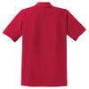 Sport-Tek Men's Engine Red Dri-Mesh Pro Polo