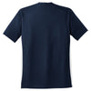 Sport-Tek Men's True Navy/White Dry Zone Colorblock Crew