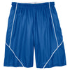 Sport-Tek Men's True Royal PosiCharge Mesh Reversible Spliced Short