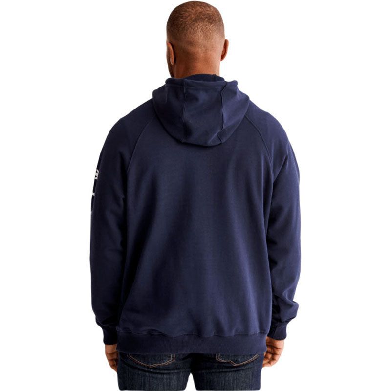 Timberland Men's Navy Flame Resistance Hood Honcho Sweatshirt