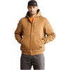 Timberland Men's Dark Wheat Gritman Lined Canvas Hooded Jacket