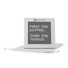 SnugZ Light Grey Cipher Wood Frame with Plastic Letter Board