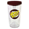 Tervis Maroon 16 oz Tumbler with Lid