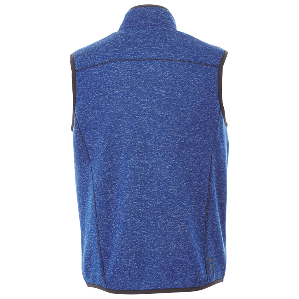 Elevate Men's Metro Blue Heather Fontaine Knit Vest