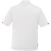 Elevate Men's White Kiso Short Sleeve Polo