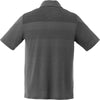 Elevate Men's Heather Dark Charcoal Antero Short Sleeve Polo