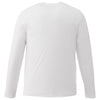 Elevate Men's White Parima Long Sleeve Tech Tee