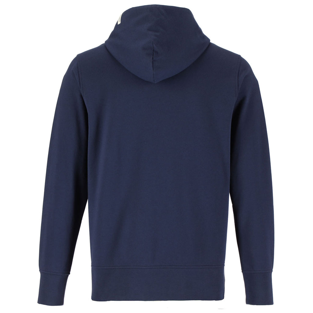 Roots73 Unisex Indigo Blue Canmore Eco Quarter Zip Hoodie