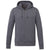 Elevate Men's Heather Dark Charcoal Argus Eco Fleece Full Zip Hoody