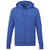 Elevate Men's New Royal Heather Argus Eco Fleece Full Zip Hoody