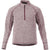 Elevate Men's Maroon Heather Crane Knit Half Zip