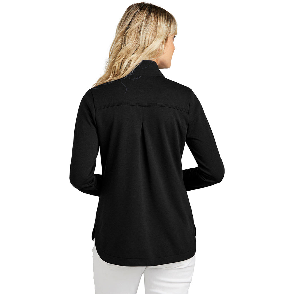 TravisMathew Women's Black Coveside Full-Zip