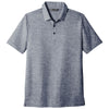 TravisMathew Men's Blue Nights Heather Oceanside Heather Polo