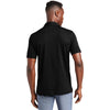 TravisMathew Men's Black Monterey Chest Stripe Polo