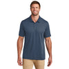 TravisMathew Men's Insignia Blue Bayfront Solid Polo