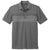 TravisMathew Men's Dark Grey Coto Performance Chest Stripe Polo