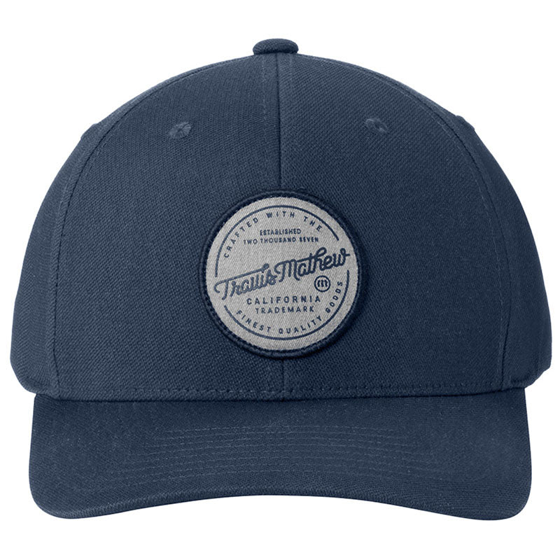 TravisMathew Blue Nights On Ice Patch Cap