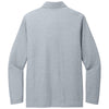 TravisMathew Men's Quiet Shade Grey Heather Oceanside Heather Long Sleeve Polo