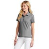 TravisMathew Women's Quiet Shade Grey Heather Oceanside Heather Polo