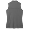 TravisMathew Women's Quiet Shade Grey/Black Coto Performance Sleeveless Polo