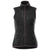 Elevate Women's Black Smoke Heather Fontaine Knit Vest