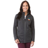 Elevate Women's Heather Dark Charcoal Joris Eco Softshell Jacket