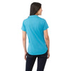 Elevate Women's Aspen Blue Otis Short Sleeve Polo