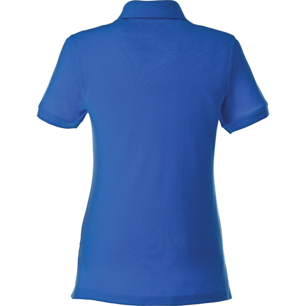 Elevate Women's New Royal Belmont Short Sleeve Polo