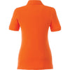 Elevate Women's Orange Belmont Short Sleeve Polo