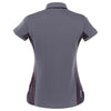 Elevate Women's Light Grey/Grey Storm Royce Short Sleeve Polo