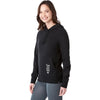 Elevate Women's Black Argus Eco Fleece Hoody