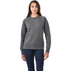 Elevate Women's Heather Dark Charcoal Krueger Fleece Crew