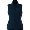 Elevate Women's Navy Tyndall Polyfleece Vest