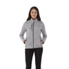 Elevate Women's Light Heather Grey Tremblant Knit Jacket