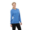 Elevate Women's Olympic Blue Heather Howson Knit Hoodie