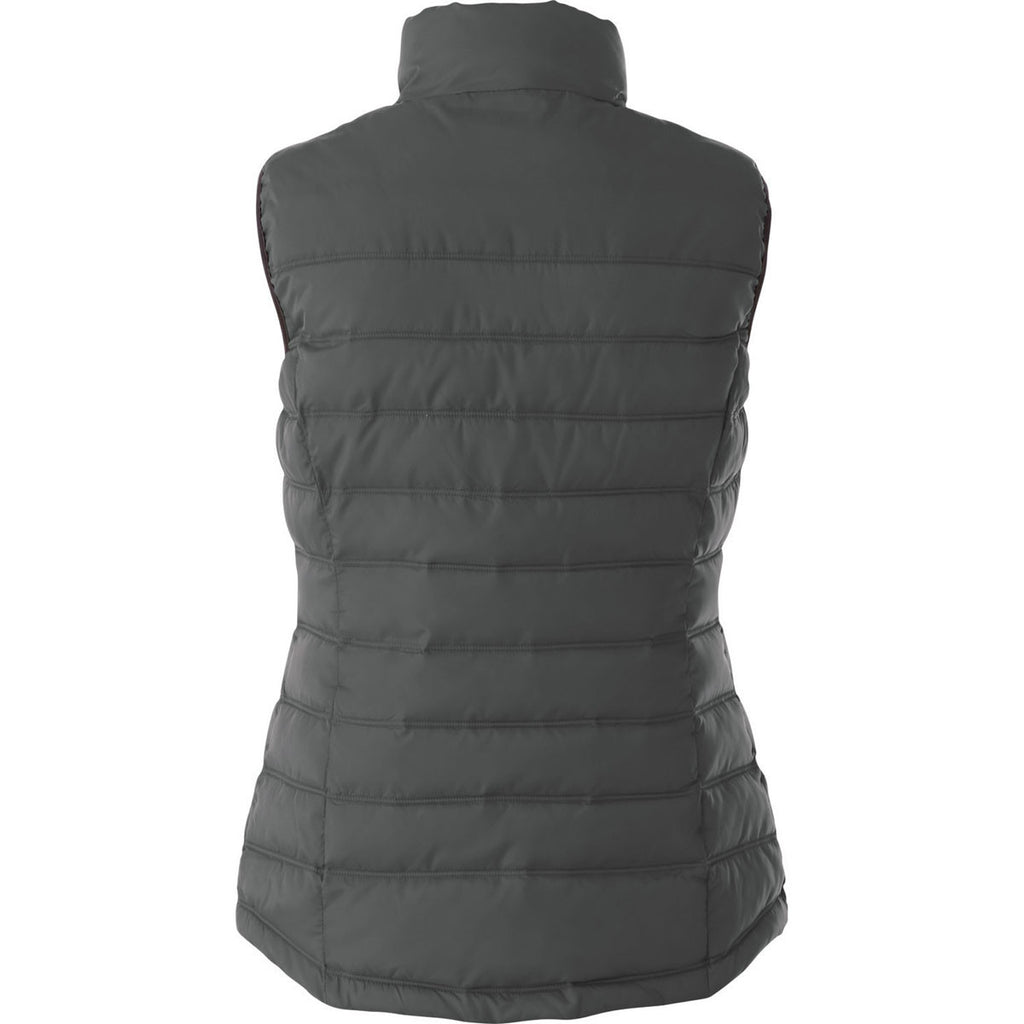 Elevate Women's Steel Grey Mercer Insulated Vest