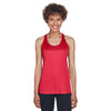 Team 365 Women's Sport Red Zone Performance Racerback Tank