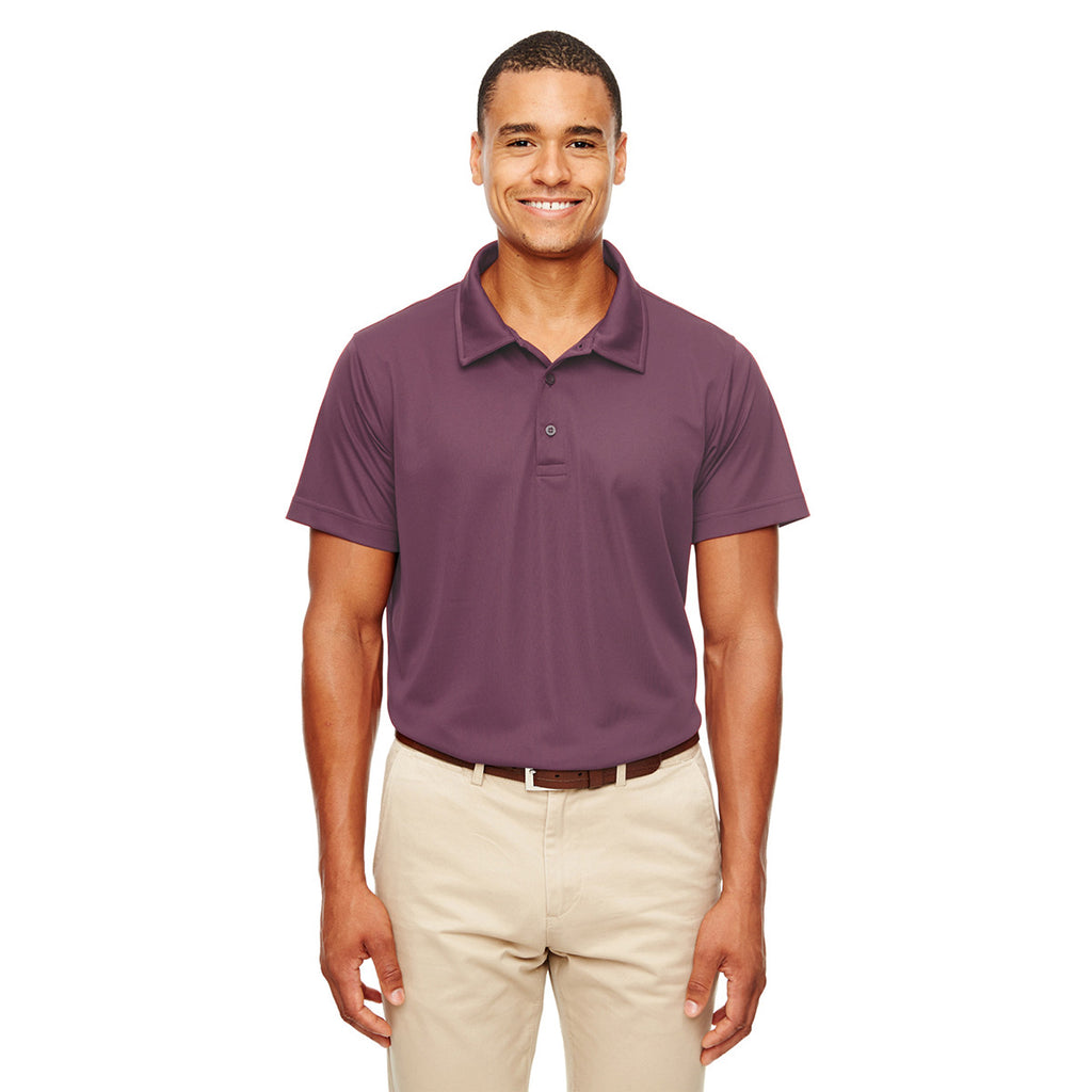 Team 365 Men's Sport Dark Maroon Command Snag-Protection Polo