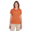 Team 365 Women's Sport Burnt Orange Command Snag-Protection Polo