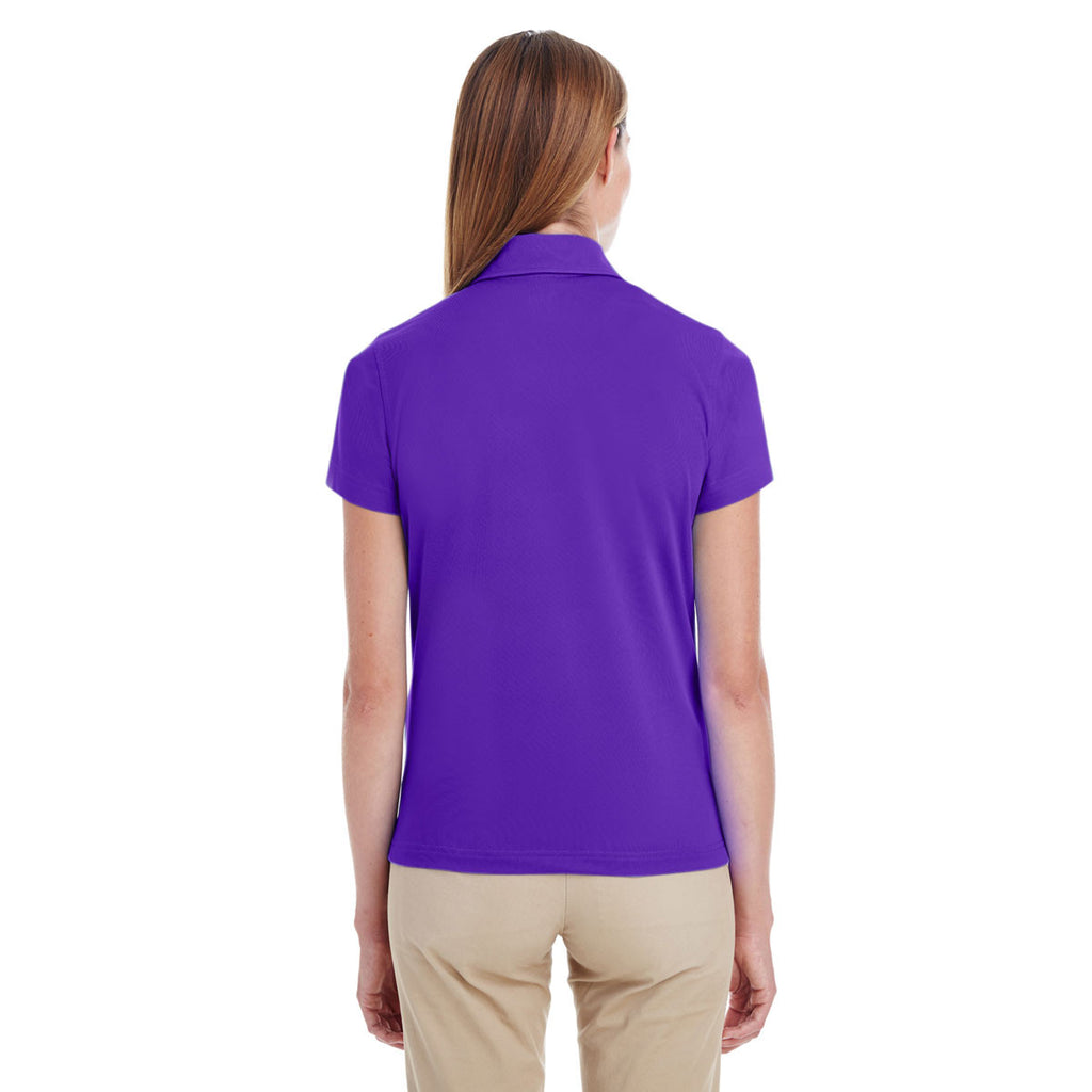 Team 365 Women's Sport Purple Command Snag-Protection Polo