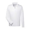 Team 365 Men's White Zone Performance Quarter-Zip