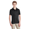 Team 365 Youth Black Zone Performance Polo