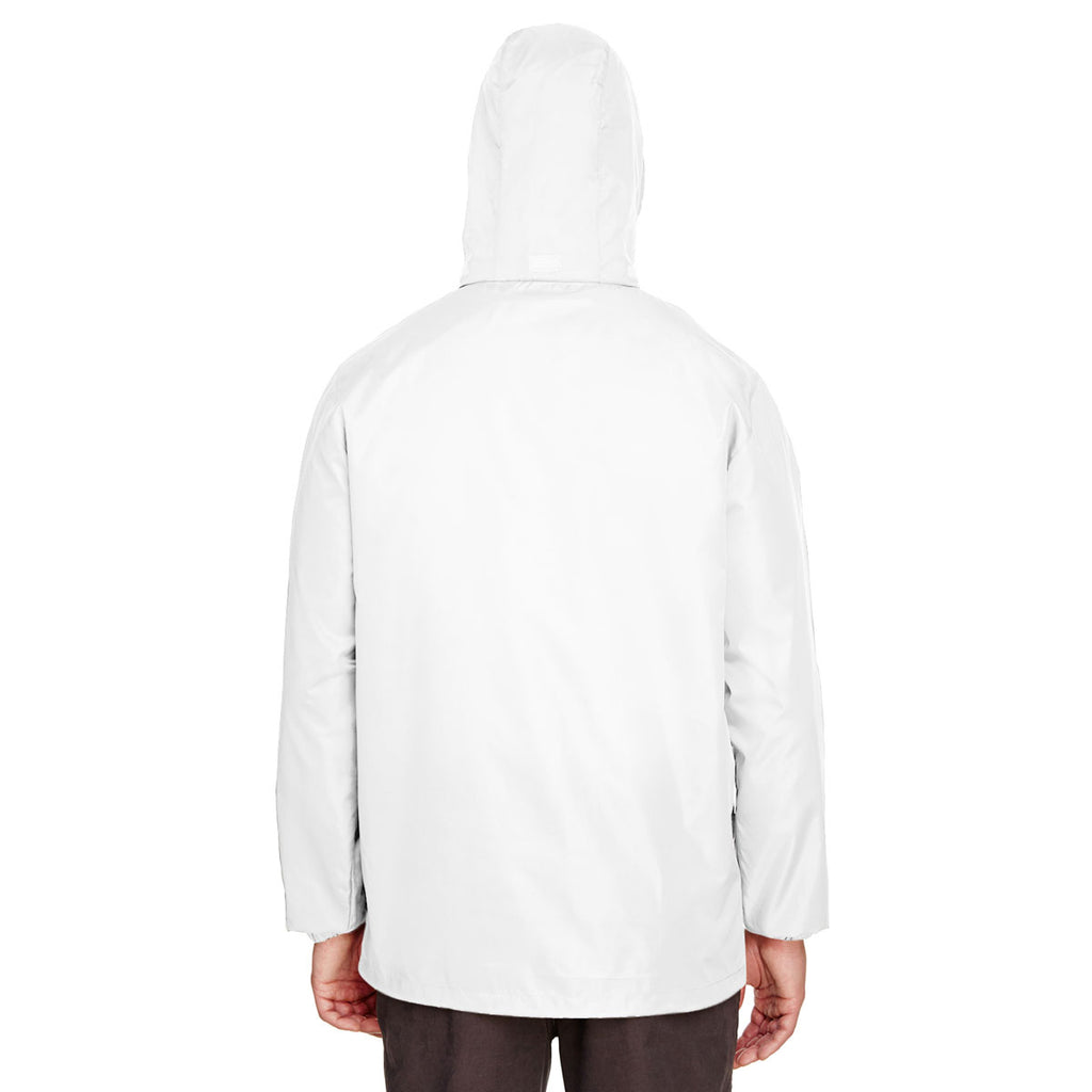 Team 365 Men's White Zone Protect Lightweight Jacket