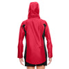 Team 365 Women's Sport Red Dominator Waterproof Jacket