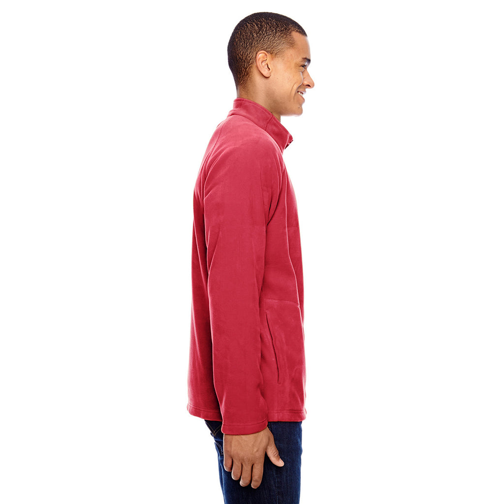 Team 365 Men's Sport Red Campus Microfleece Jacket